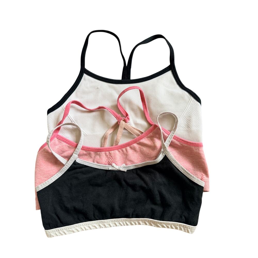Girls Sports Bra Bundle - Mixed Brands & Various Sizes